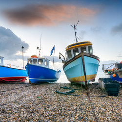 Fishing Boats at Beer in Devon